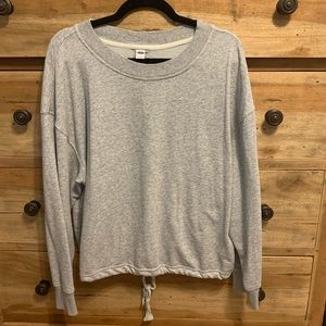 Open back workout top